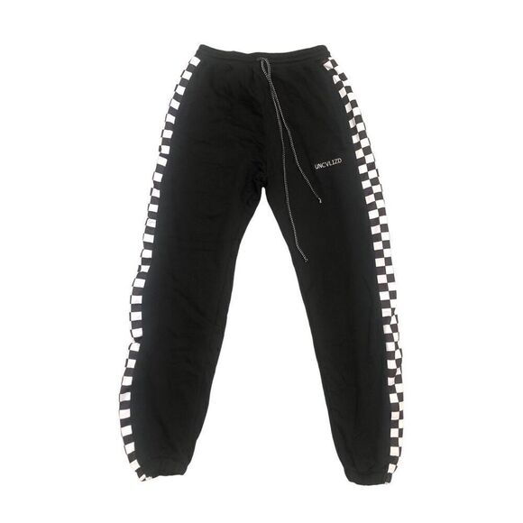 Checkered Sweatpants Men’s Size Medium - Picture 1 of 3